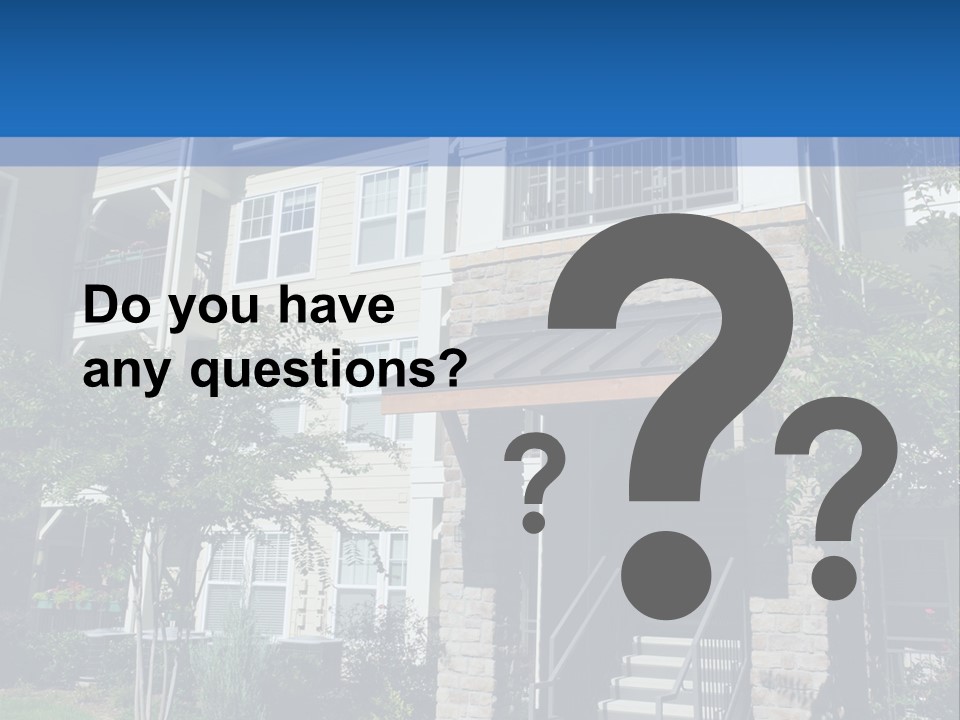 High House Suburban PowerPoint Template