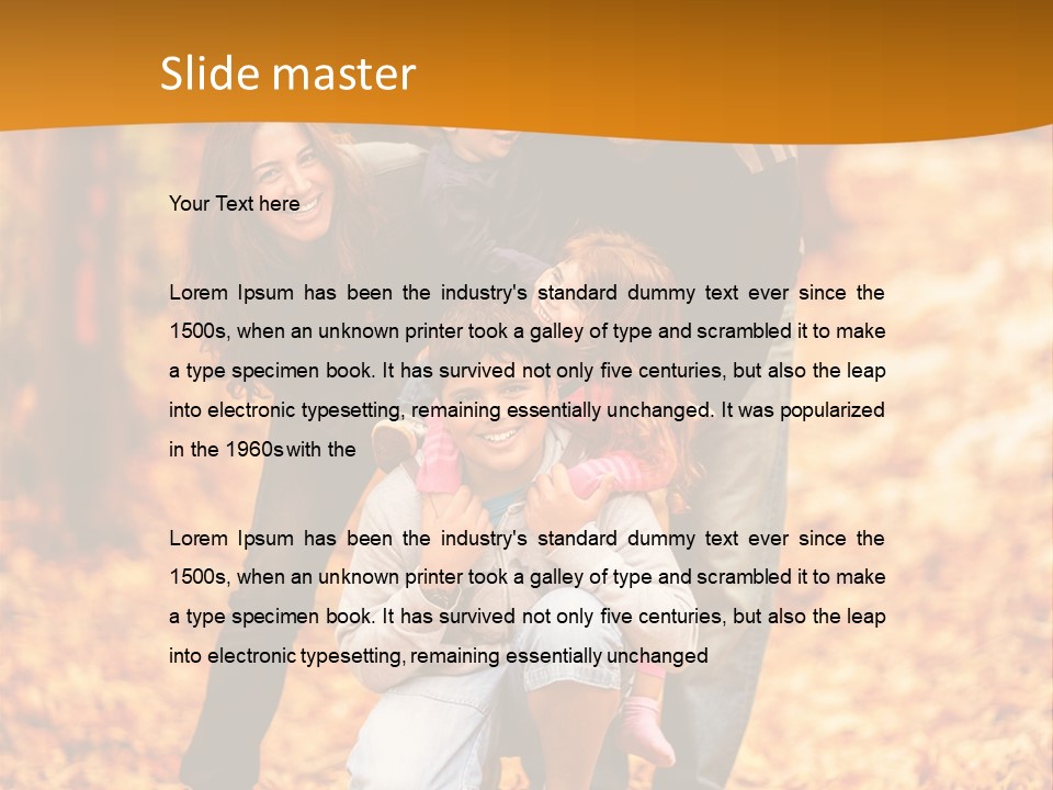 Having Person Girl PowerPoint Template