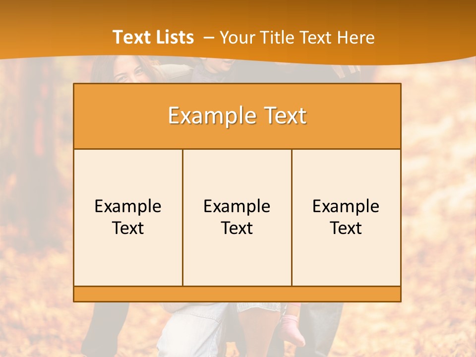Having Person Girl PowerPoint Template