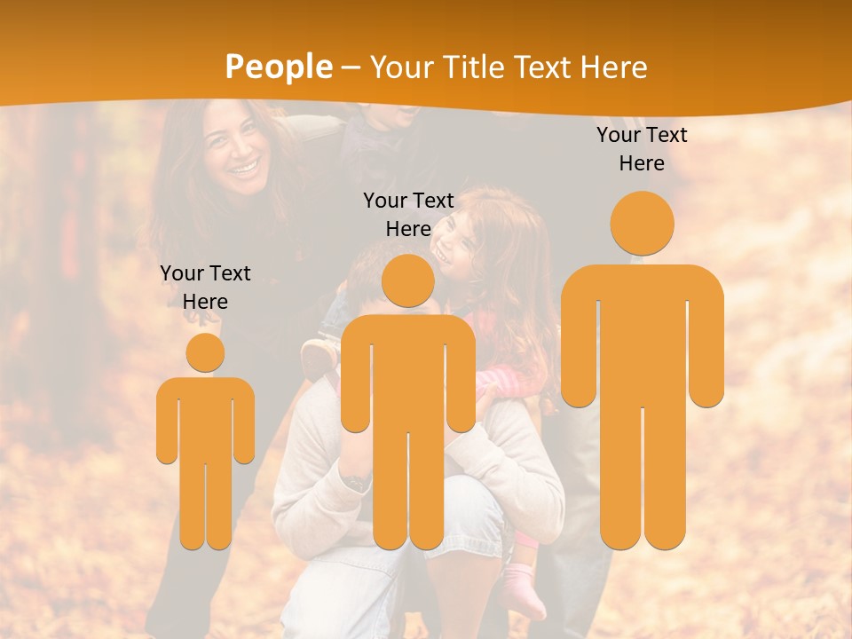 Having Person Girl PowerPoint Template