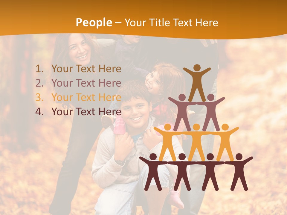 Having Person Girl PowerPoint Template