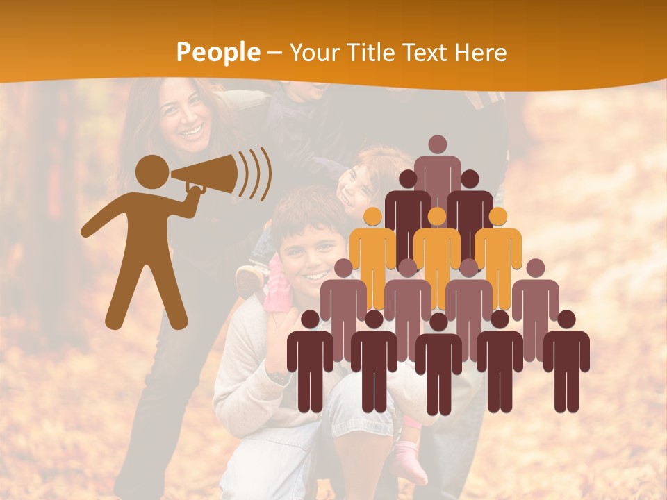 Having Person Girl PowerPoint Template