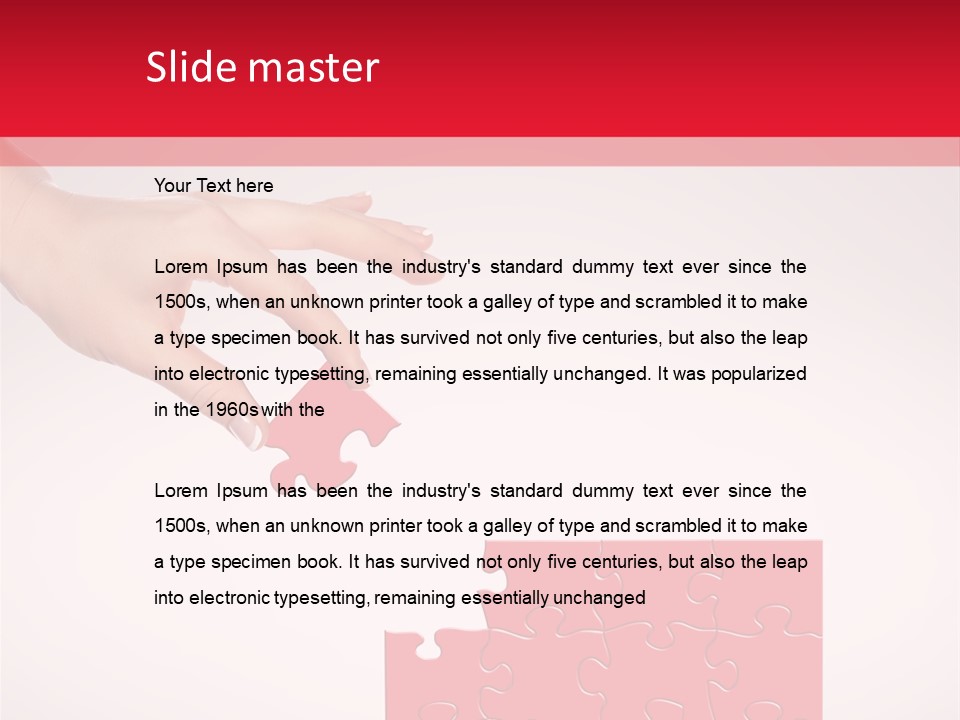 Solution Blue Order PowerPoint Template