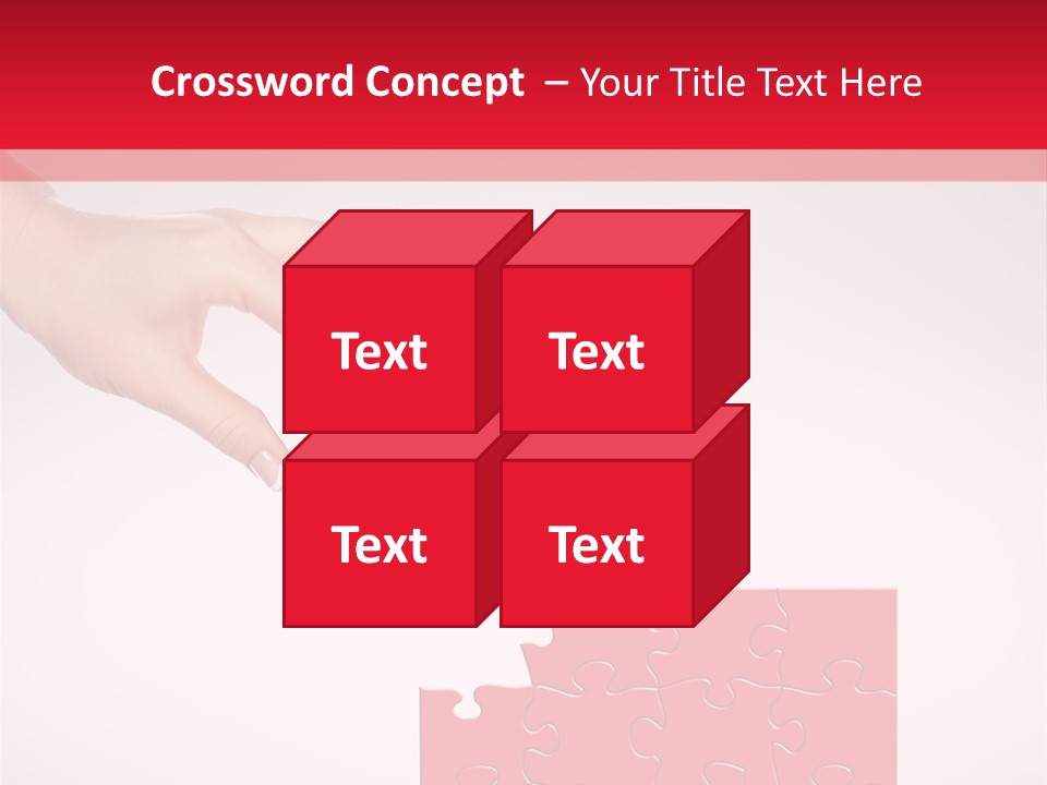 Solution Blue Order PowerPoint Template