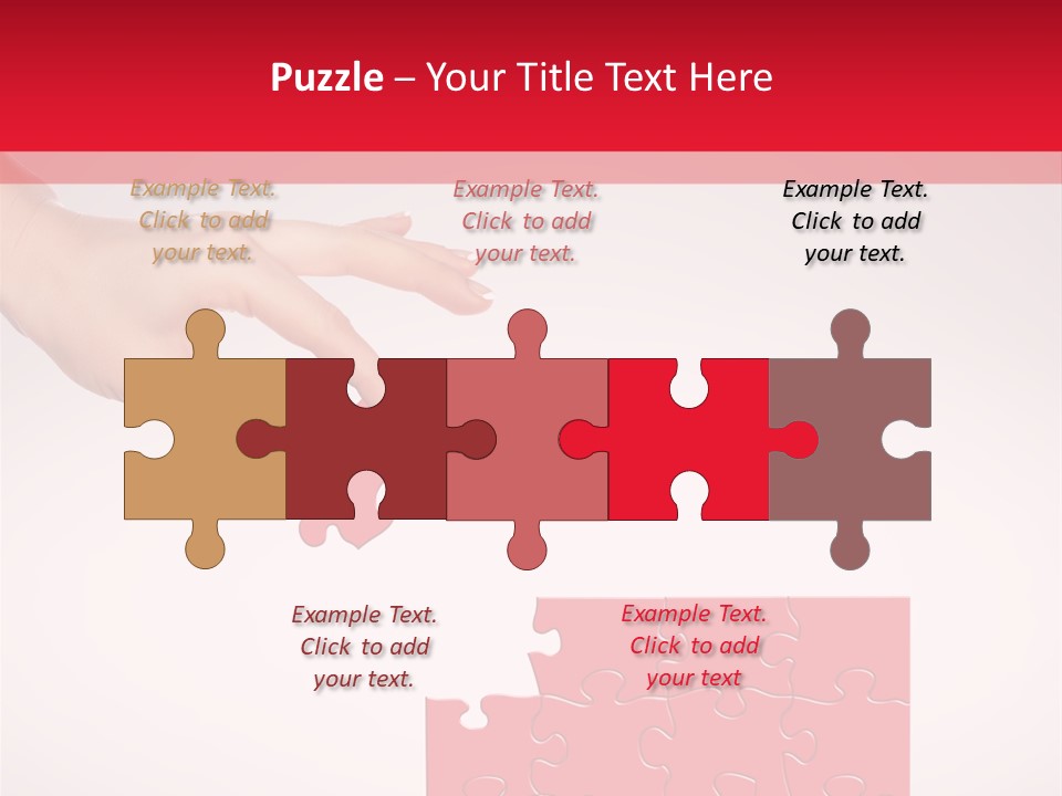 Solution Blue Order PowerPoint Template