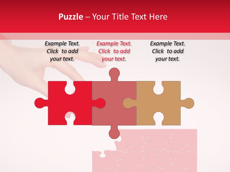 Solution Blue Order PowerPoint Template