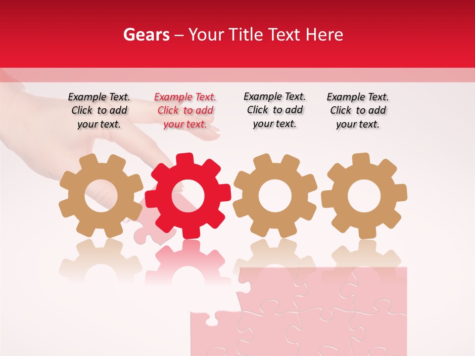 Solution Blue Order PowerPoint Template