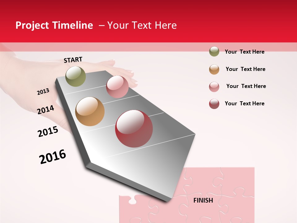 Solution Blue Order PowerPoint Template