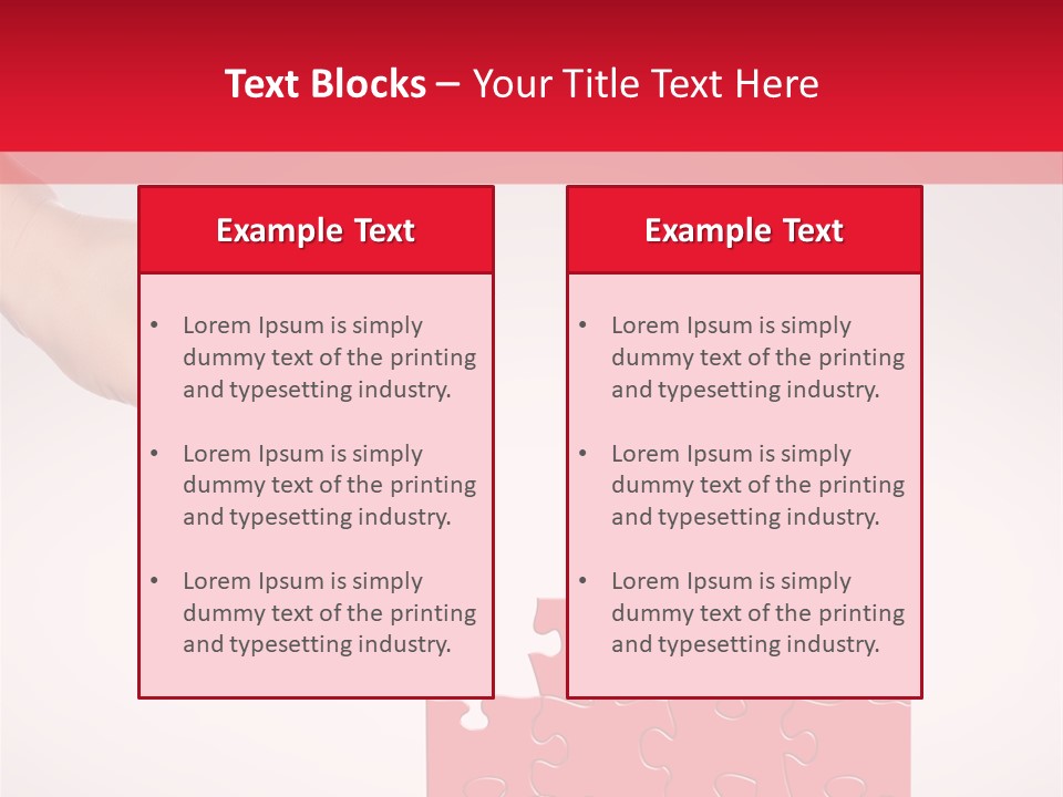 Solution Blue Order PowerPoint Template