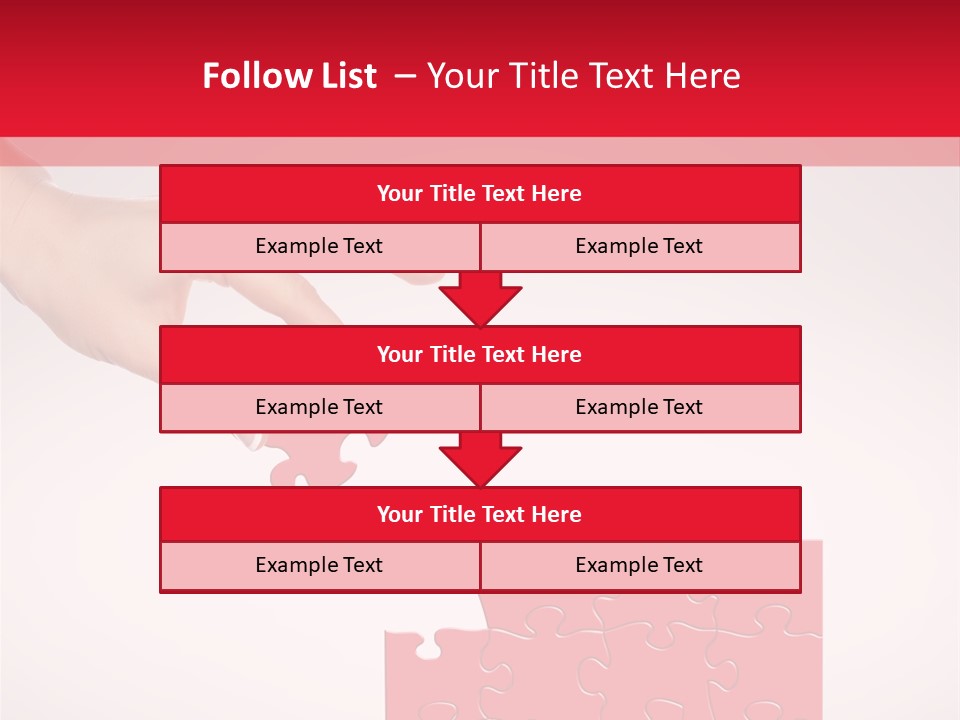 Solution Blue Order PowerPoint Template