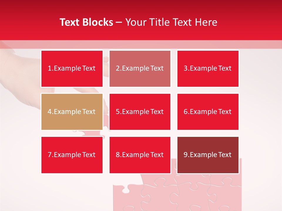 Solution Blue Order PowerPoint Template