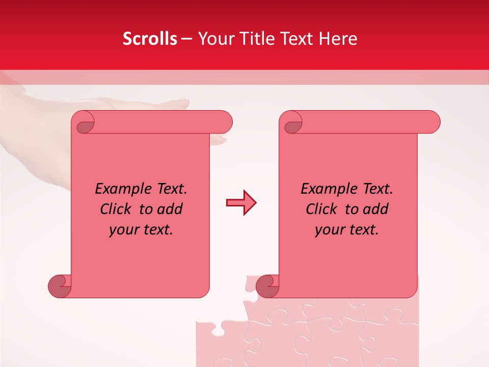 Solution Blue Order PowerPoint Template