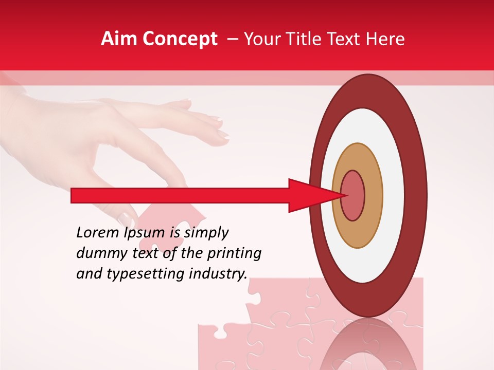 Solution Blue Order PowerPoint Template