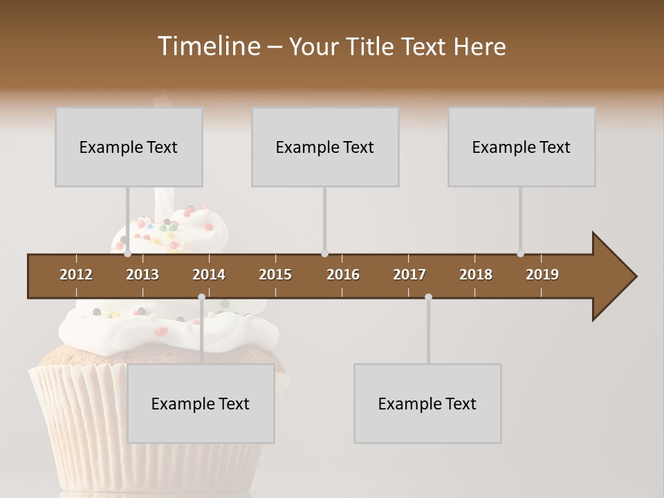 Frosting Frosted Party PowerPoint Template
