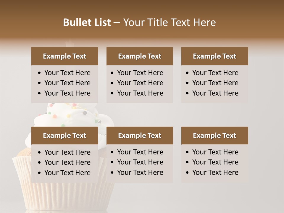 Frosting Frosted Party PowerPoint Template