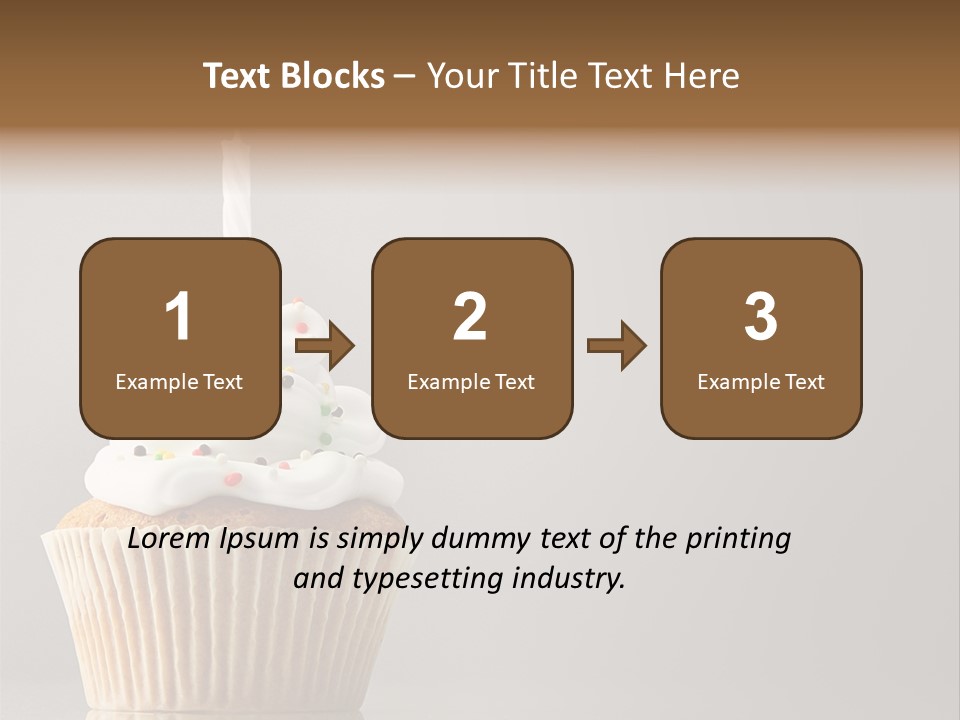 Frosting Frosted Party PowerPoint Template