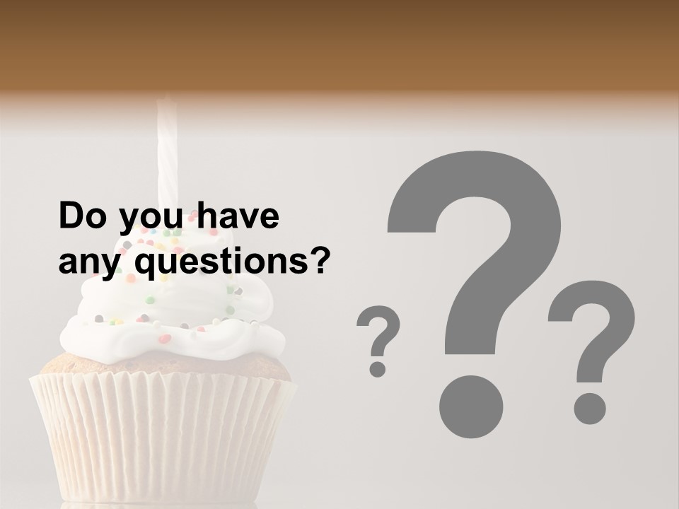 Frosting Frosted Party PowerPoint Template