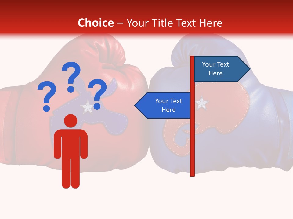 Election Debate American Election Democrat Party PowerPoint Template