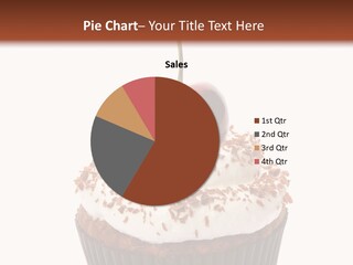 Cupcake Food Cherry PowerPoint Template