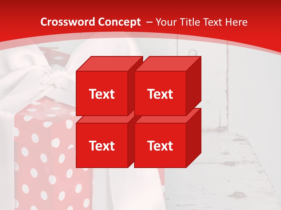 White Cute Shabby Chic PowerPoint Template