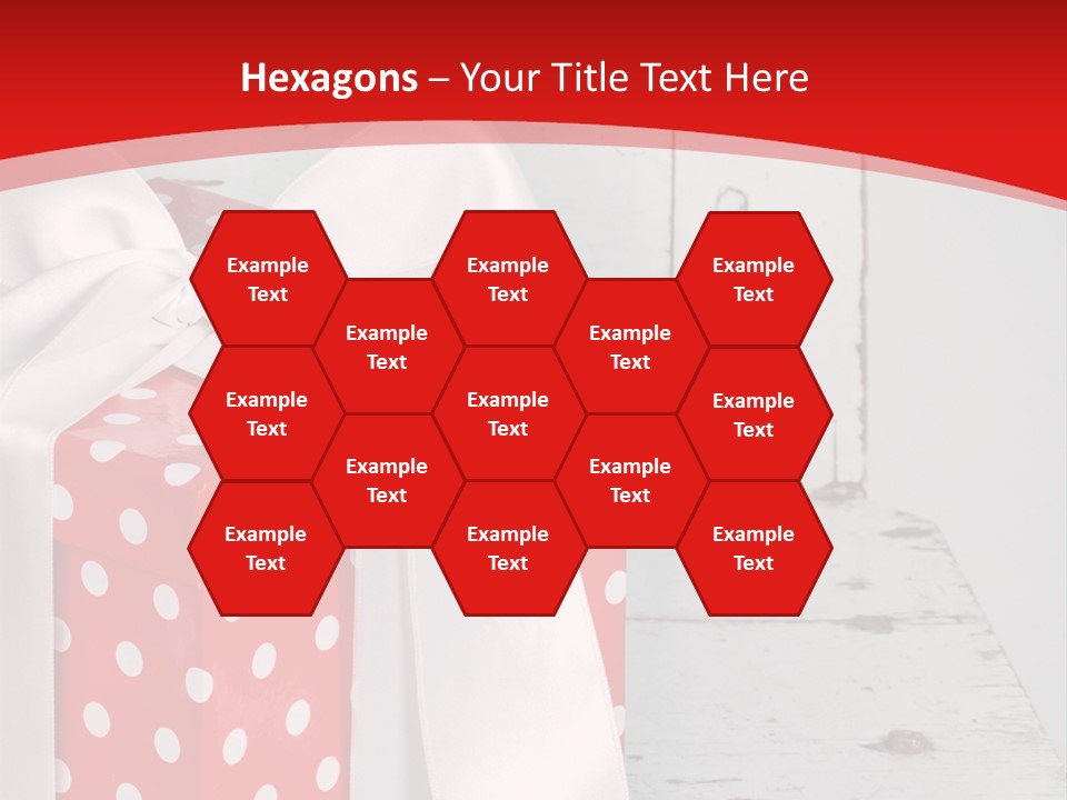 White Cute Shabby Chic PowerPoint Template