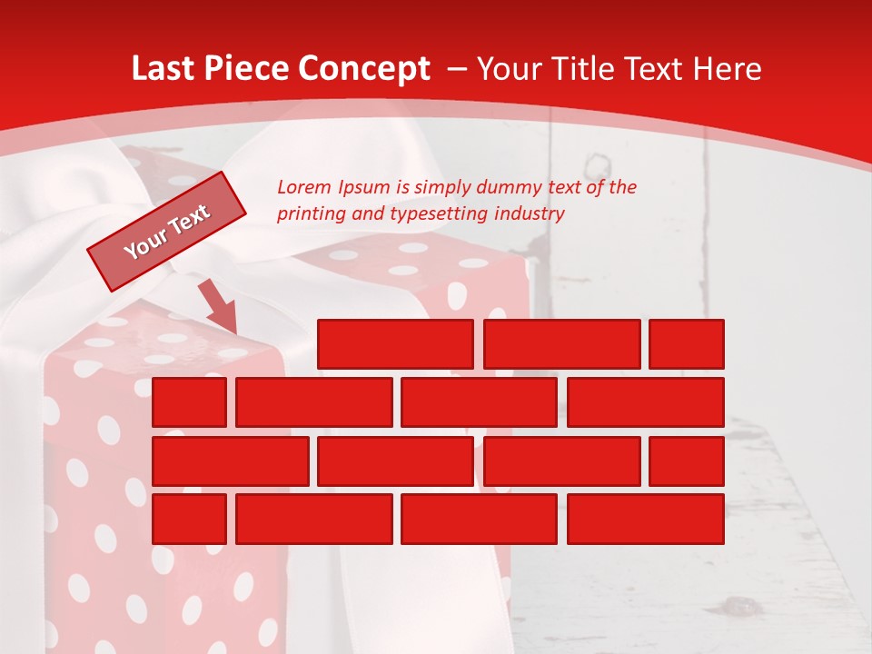 White Cute Shabby Chic PowerPoint Template