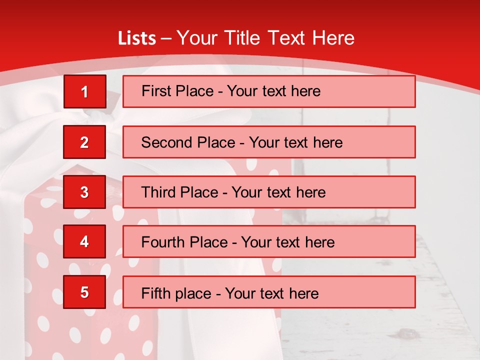 White Cute Shabby Chic PowerPoint Template