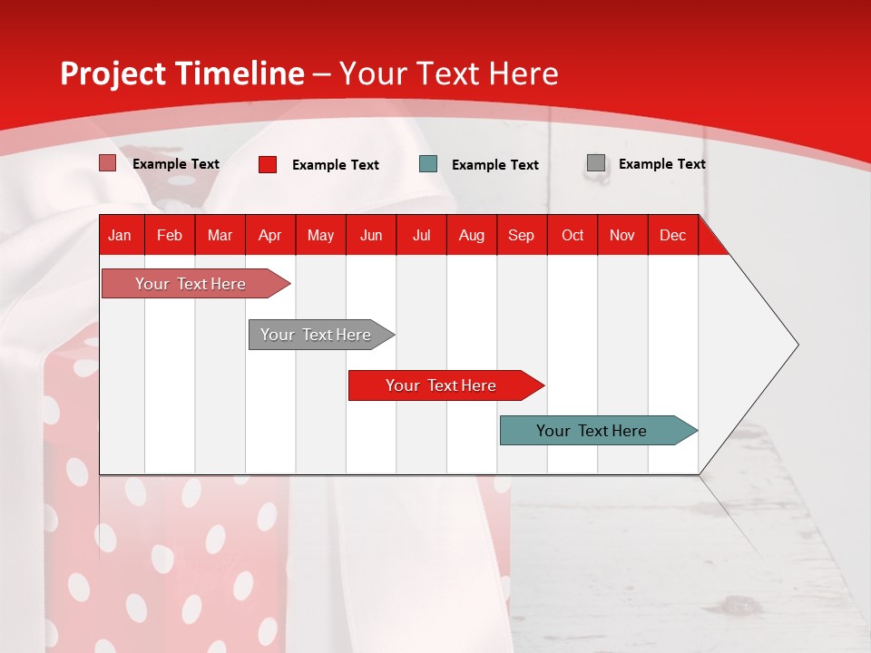 White Cute Shabby Chic PowerPoint Template