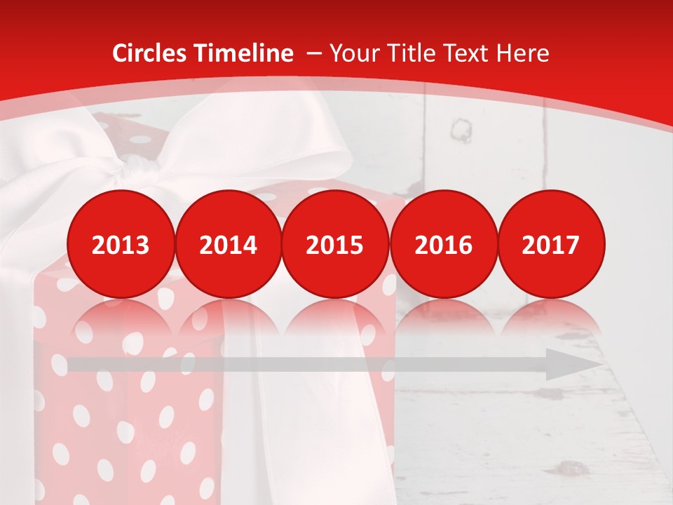 White Cute Shabby Chic PowerPoint Template