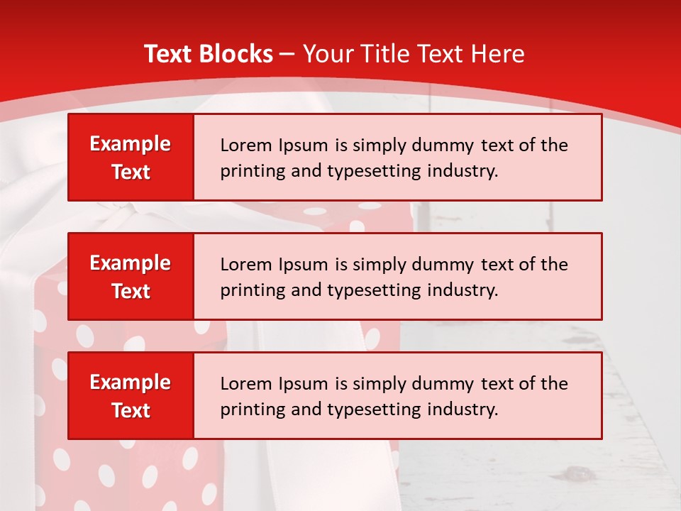 White Cute Shabby Chic PowerPoint Template