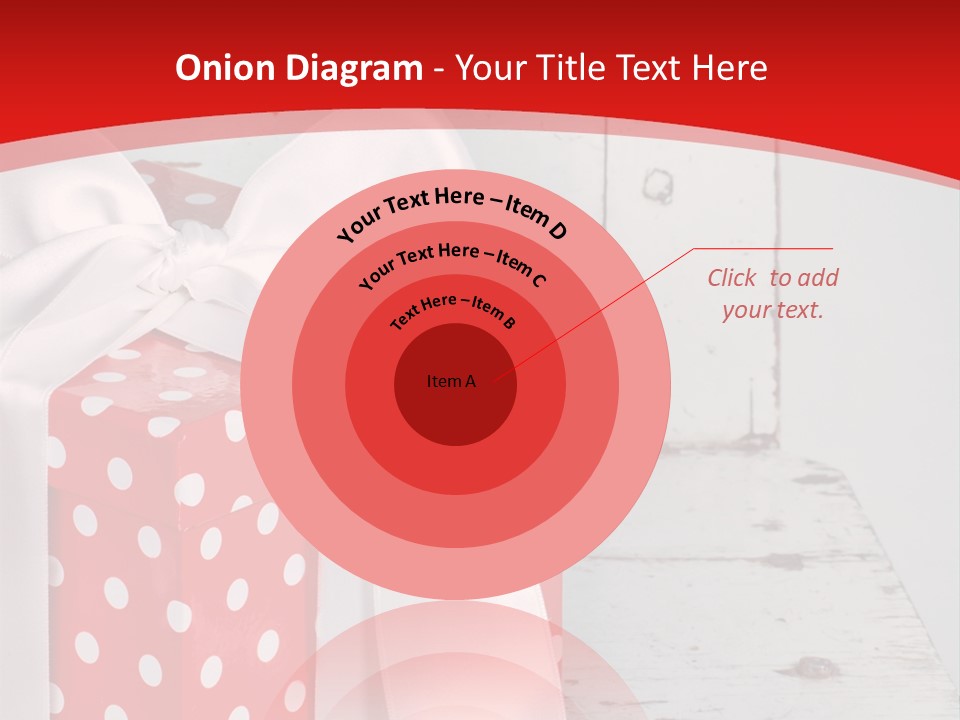 White Cute Shabby Chic PowerPoint Template