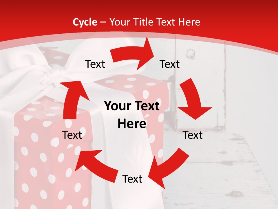 White Cute Shabby Chic PowerPoint Template