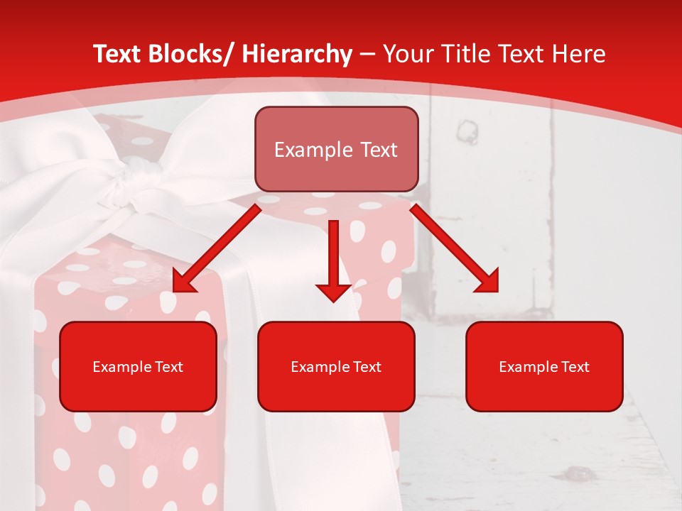 White Cute Shabby Chic PowerPoint Template