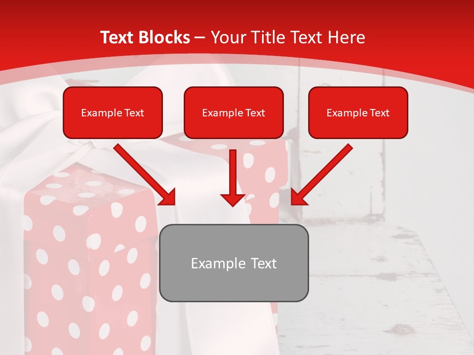 White Cute Shabby Chic PowerPoint Template