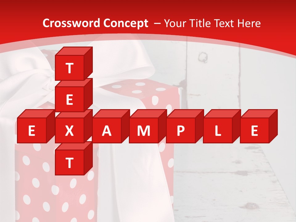 White Cute Shabby Chic PowerPoint Template