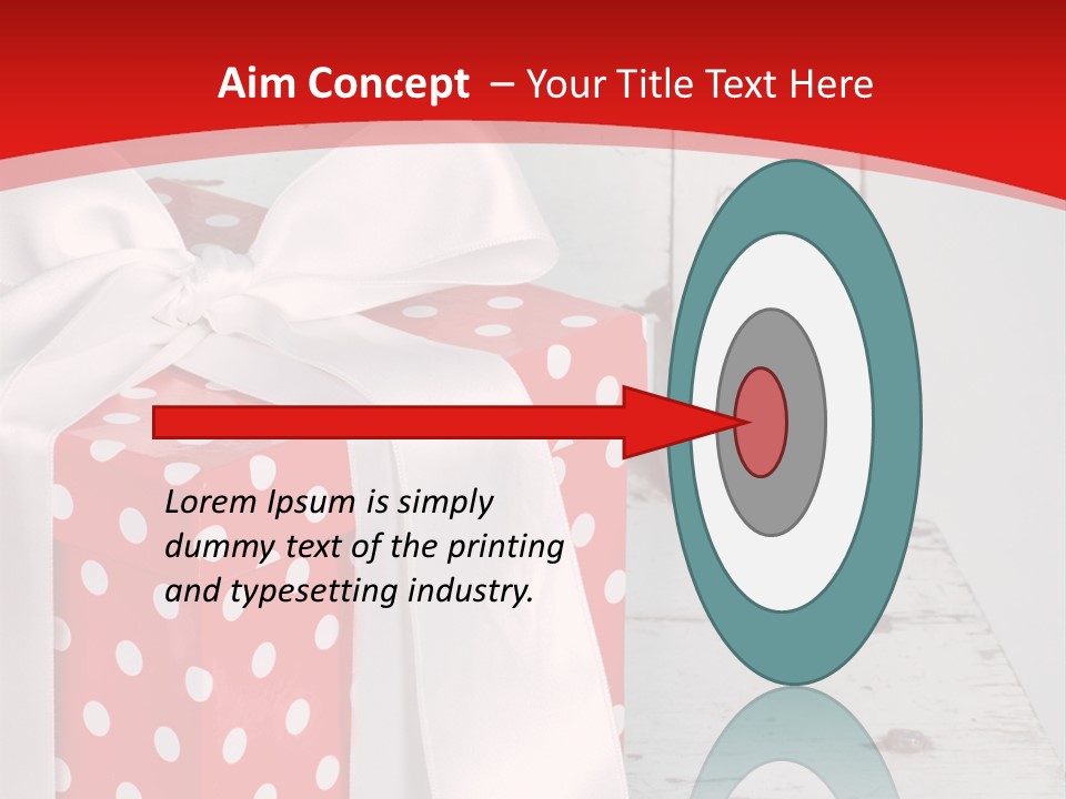 White Cute Shabby Chic PowerPoint Template