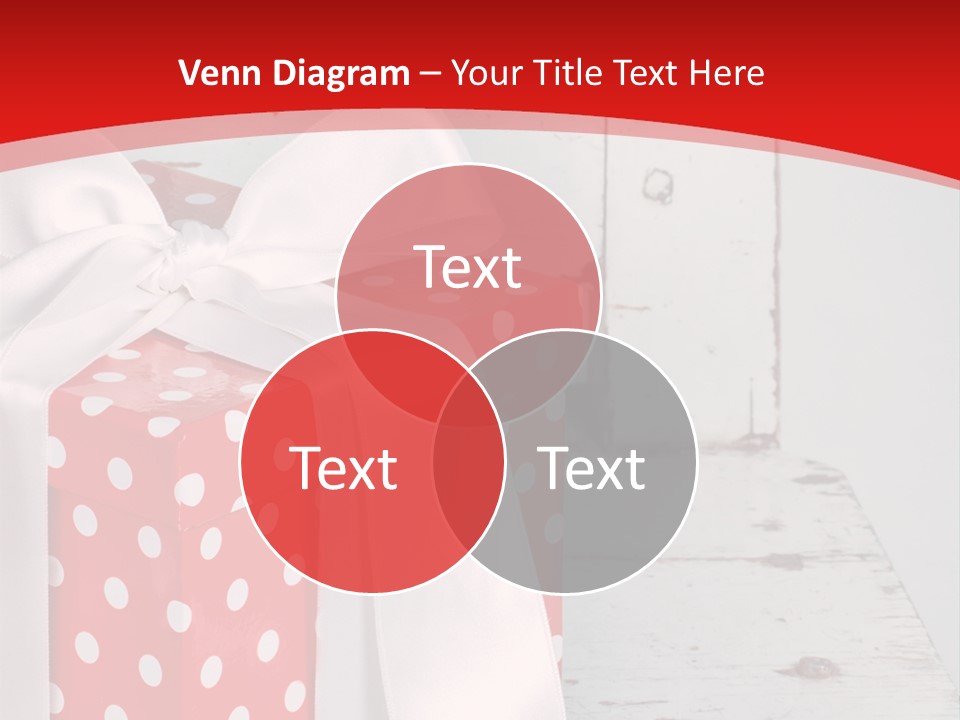 White Cute Shabby Chic PowerPoint Template