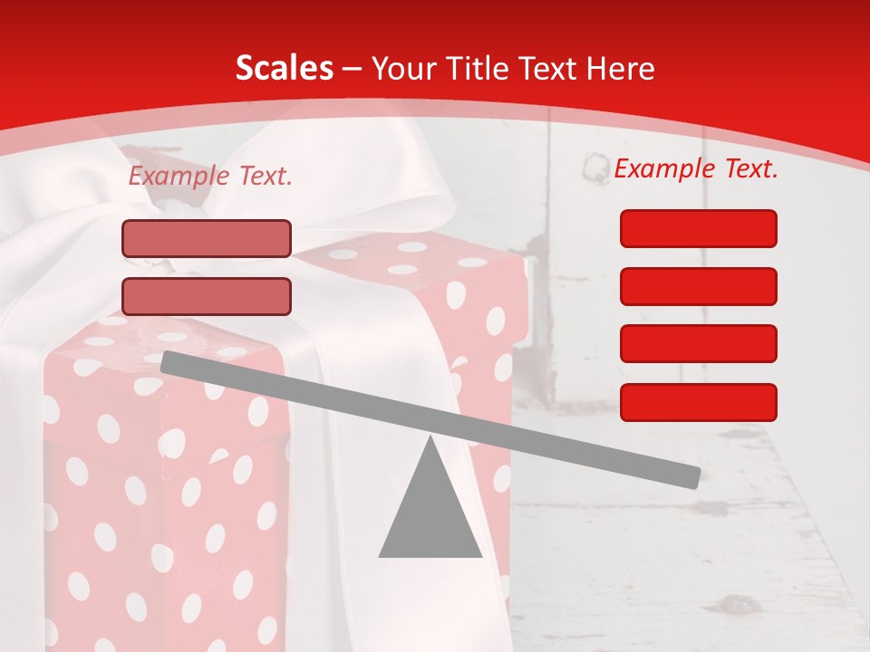 White Cute Shabby Chic PowerPoint Template