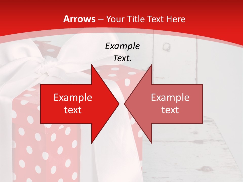 White Cute Shabby Chic PowerPoint Template