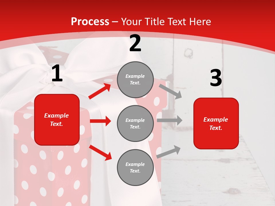 White Cute Shabby Chic PowerPoint Template