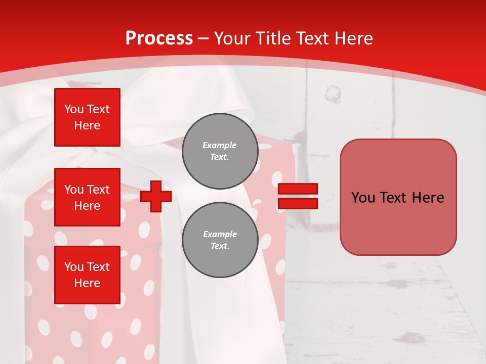 White Cute Shabby Chic PowerPoint Template
