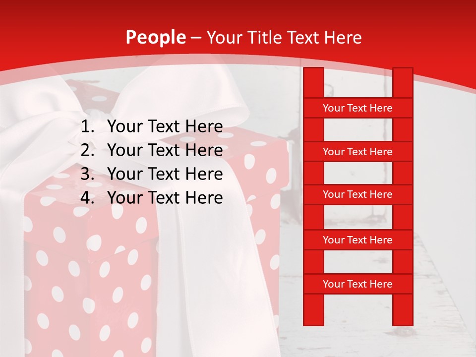 White Cute Shabby Chic PowerPoint Template