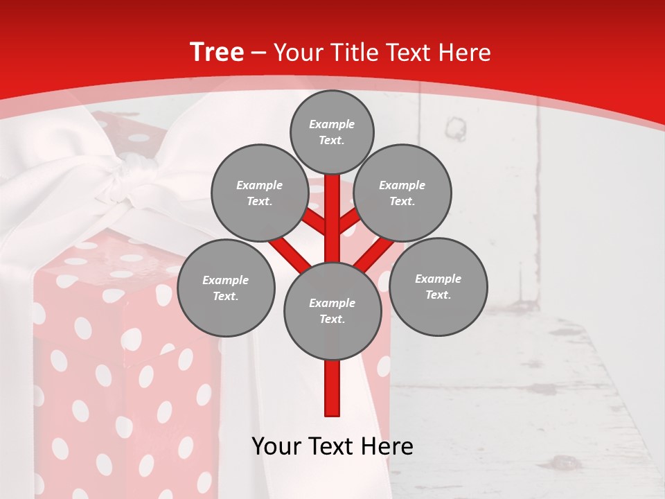 White Cute Shabby Chic PowerPoint Template