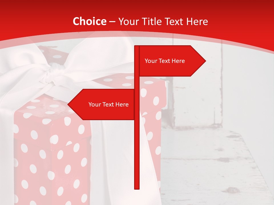 White Cute Shabby Chic PowerPoint Template