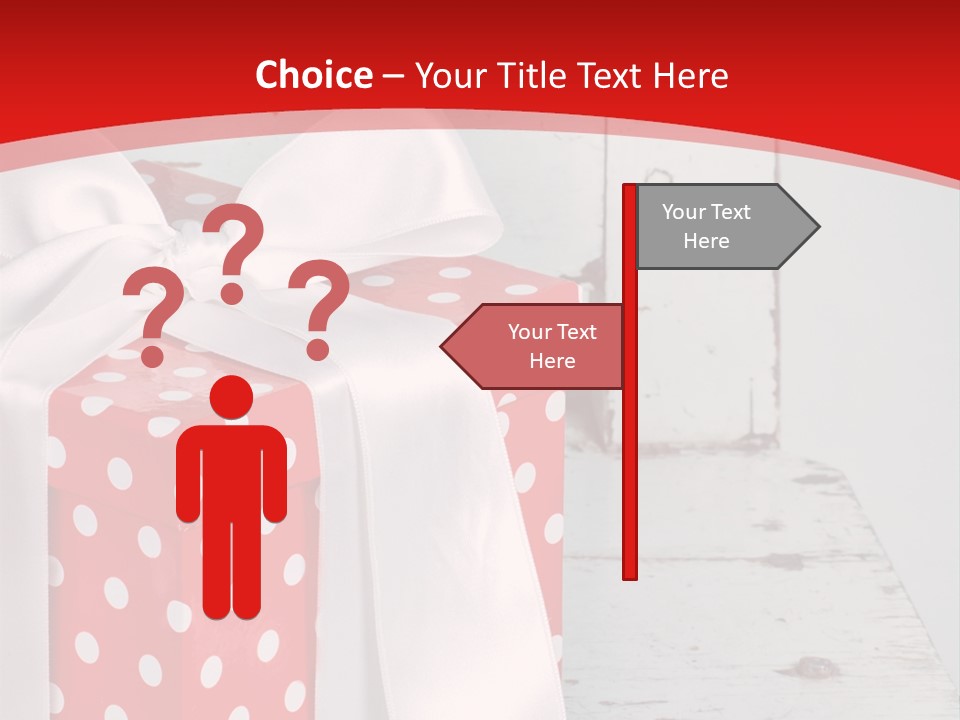 White Cute Shabby Chic PowerPoint Template