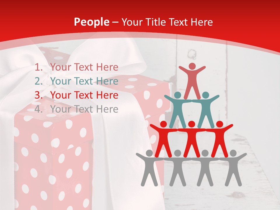 White Cute Shabby Chic PowerPoint Template