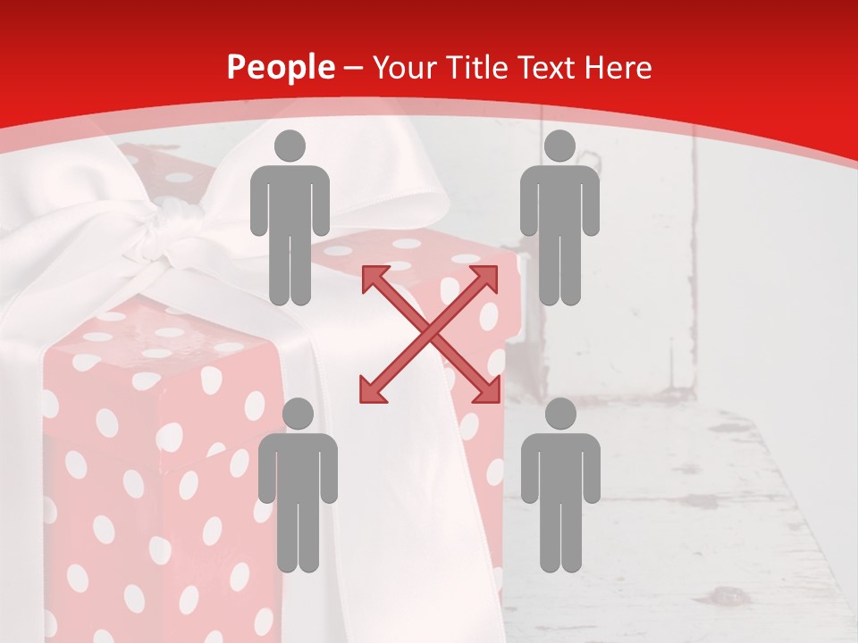 White Cute Shabby Chic PowerPoint Template