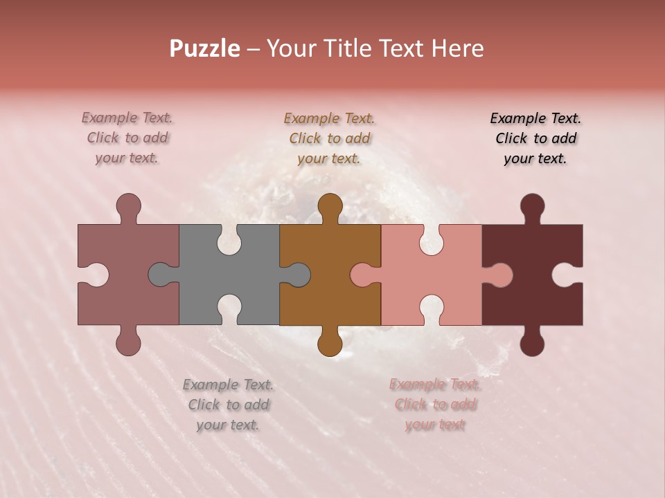 Macro Close Up Papillomavirus PowerPoint Template