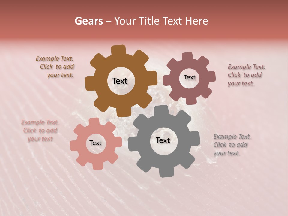 Macro Close Up Papillomavirus PowerPoint Template