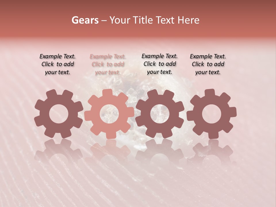 Macro Close Up Papillomavirus PowerPoint Template